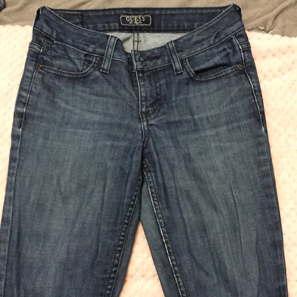 Guess Zipper Skinny Jeans